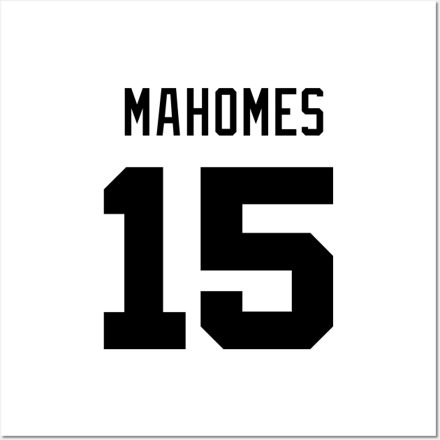 Patrick Mahomes Splatter Wall Art by Cabello's